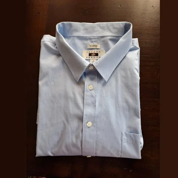 20 38 39 dress shirts Joseph Abboud Classic Fit 100% Egyptian Cotton Dress Shirt Sz Big &Tall 20  38/39